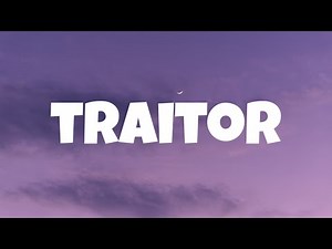 Olivia Rodrigo - traitor (Lyrics)