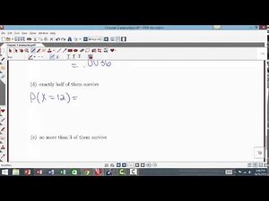 Binomial distribution problems with TI-83/84