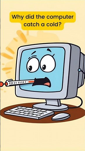 Computer Caught a Cold? 💻🤧😂