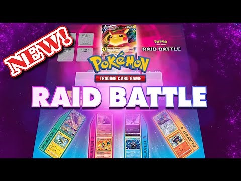 POKEMON TCG RAID BATTLES!? A NEW WAY OF PLAYING THE CARD GAME!