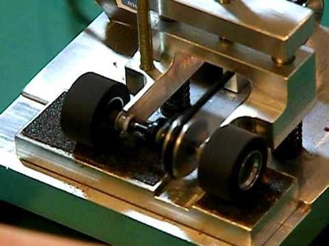 TYRE TRUE demonstration how to true slot car tyres
