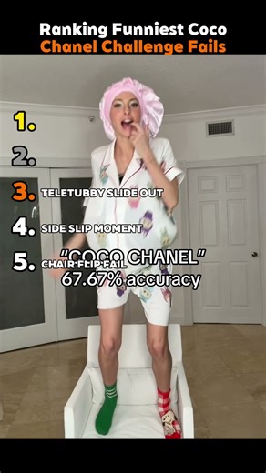 Ranking Funniest Coco Chanel Challenge Fails