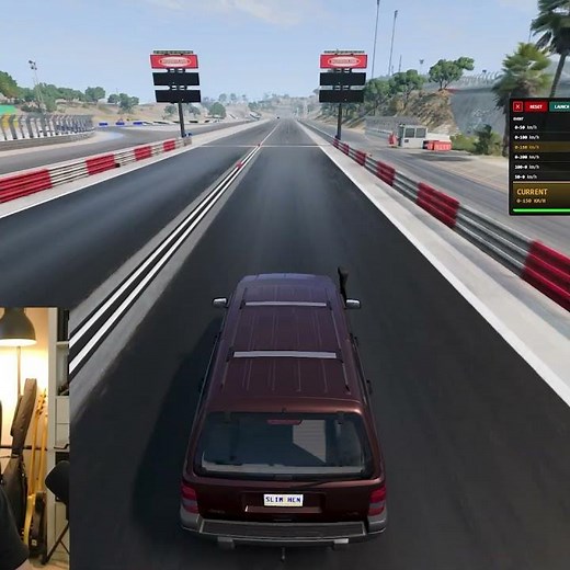 Jeep Grand Cherokee 0-100 Test in BeamNG