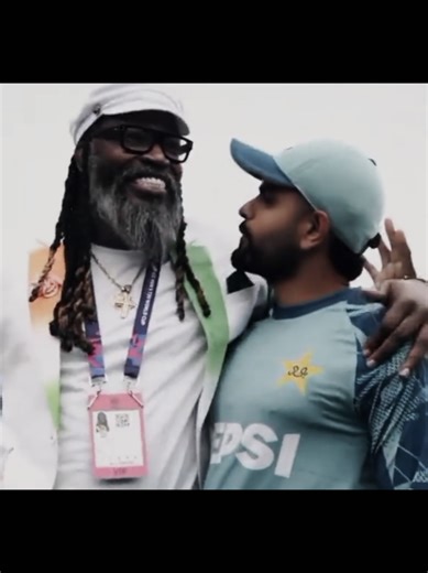 Babar Azam & Chris Gayle: An Amazing Moment