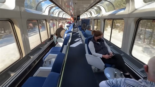 He paid for a sleeper on America’s most scenic train - then night fell