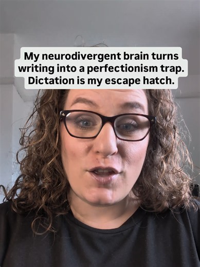To make writing enjoyable again, I've embraced a way that works for my brain; dictation. Because my AuDHD brain has a tendency to aim for perfection whenever I'm writing, it made the process incredibly laborious. But when I talk, I can bypass that roadblock and do the editing at the end. It's been pretty life-changing, improving my writing for Substack, communication with friends and others, planning for my posts on social media, and basically freeing up a lot of time. What's a workaround you've