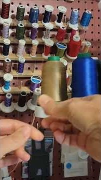 How to easily thread the needle of your multi-needle embroidery machine with Sue ‪@CreationsbySue‬