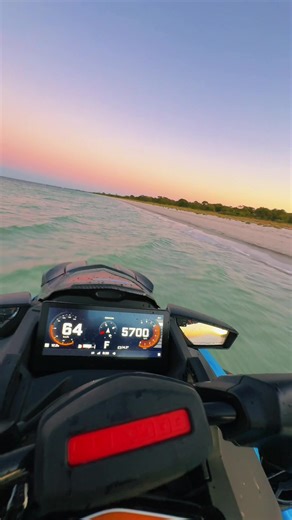 Stunning Sunset Over Dubai's Ocean