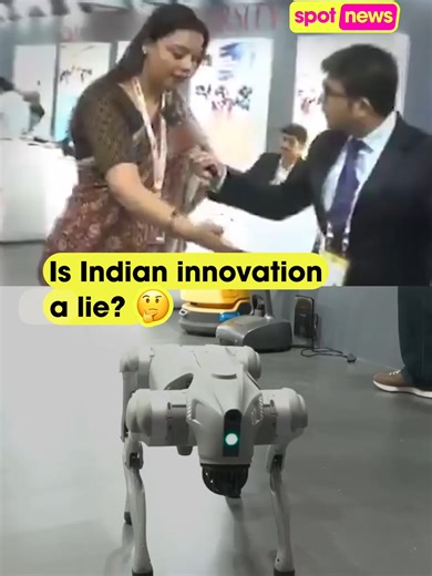 Is the Dancing Robotic Dog Indian or Chinese?