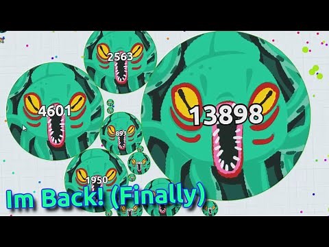 Agar.io - Finally New Video After(10?) Months *Solo Uncut Gameplay in Experimental Mode*