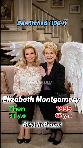 Bewitched (1964) Then and Now: A Classic That Still Enchants #Bewitched #SitcomLegends #TVLegends