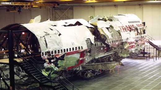The US flight took off at sunset - seconds later, witnesses saw it explode