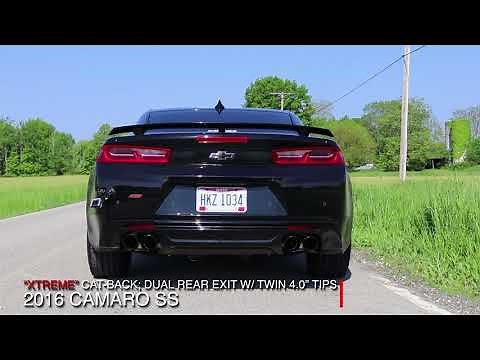 CORSA Performance 2016-2023 Camaro SS / ZL1 Exhaust Sound Level Comparison