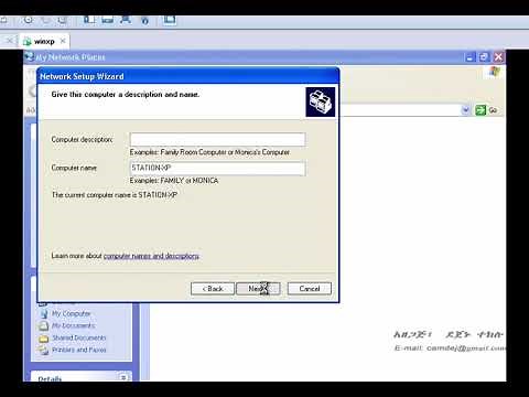 5.How to Connect Two Computers Via Networking & Share File, Folder tutorial in Amharic
