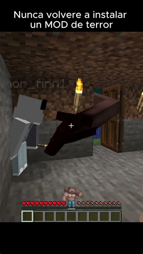 Nunca instales este mod de terror en MINECRAFT