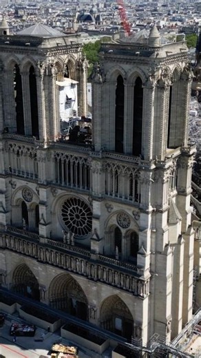 Notre-Dame in 60 Seconds 🇫🇷⛪ | Paris 4K Shorts #paria #france #notredame