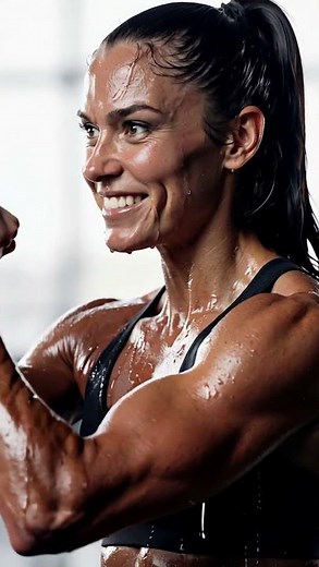 Female Strength Redefined: Inspiring Gym Motivation.