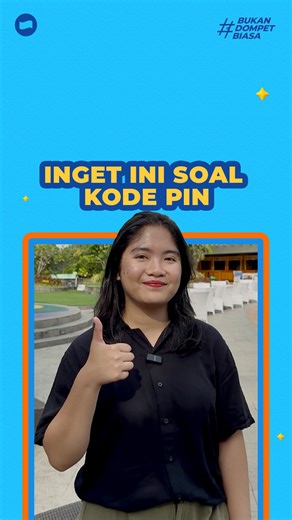 DANA Indonesia on Instagram: "Masih bikin kode PIN pakai 1234? Tandanya kalian harus nonton video ini! 🤫 #reels #explorepage #kodepin #awashoax"