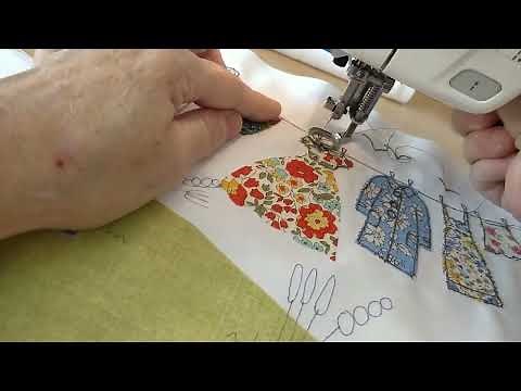 Freehand machine embroidery by Helen Newton
