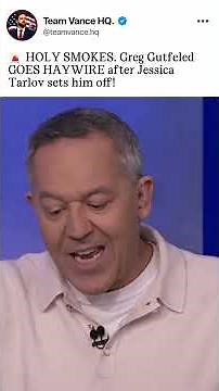 HEATED TV DEBATE: Greg Gutfeld Clashes With Jessica Tarlov On The Five! 🚨🔥