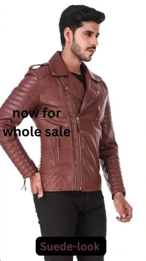 Suede Look Jacket for Men & Women | Stylish Celebrity Inspired Fashion