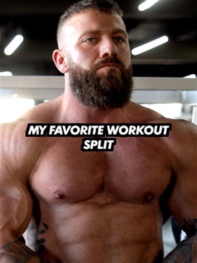My favorite workout split 👆 This is my current go-to split. What's your favorite split? ———— #bodybuilding #workoutsplit #gymtok #workouttips #gains #menshealth