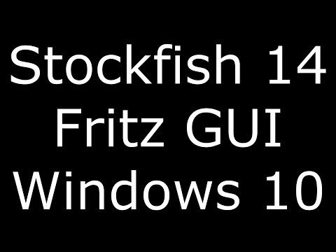 Stockfish 14 - Play Stockfish 14 on Fritz GUI Deep Shredder 12 Windows 10 HD 4k 8k