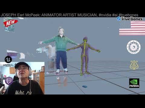 Truebones 2.0, A.I. Custom Mocap Animations created with NVIDIA #truebones #nvidia #ai