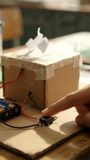 🔊 Sound Waves Working Model | Easy Physics School Project | Science Exhibition