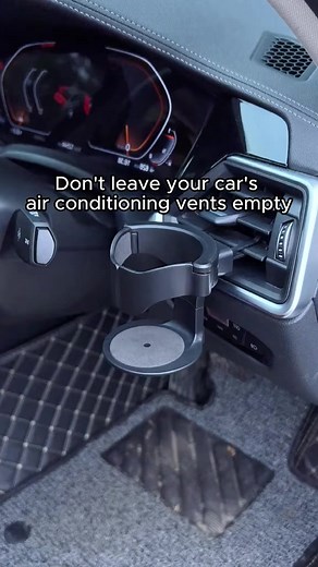 Installing a Multifunctional Car Cup Holder