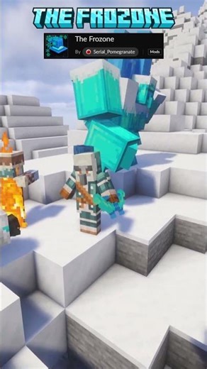 Minecraft Top Winter Mods! #1 #shorts #minecraft