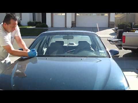 How To Cut The Windshield Out Of A Toyota Corolla