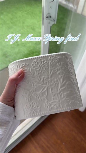 Spring is almost here and I found the cutest toothbrush holder for the season at @TJ Maxx yesterday! Under $10, and so perfect for that coastal, Nancy Meyers aesthetic. I’m slowly collecting pieces to elevate our bathroom and the hunt is half the fun! So far I’ve added a vintage looking bath rug, and woven baskets to bring some warmth and character into the all-white space. I’ll definitely be heading back to T.J. Maxx soon to see what other pieces I can find to help me out! 🌸🌷🐣 #springdecor #
