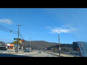 driving Thru Rainelle and Rupert west virginia