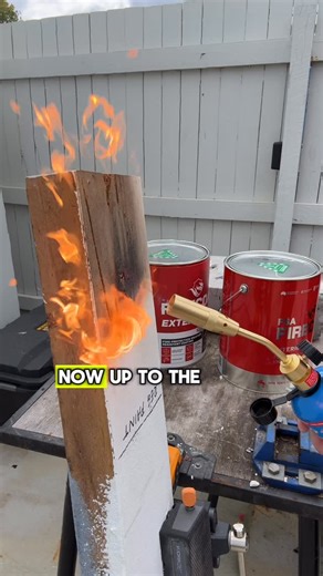 Matthew richardson on Instagram: "Were you as impressed as I was? I tried out the world’s most effective range of fire retardant coating for homes and properties. The results were better than I expected. FIRECOAT has a large range of certifications behind it and they are still innovating with many more products coming to the market soon. If you’re chasing more information, please ask in the comments or head to www.firecoat.au @firecoat_au"