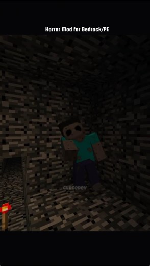 Minecraft Horror Mod For Bedrock Edition/PE 💀 (part 1)