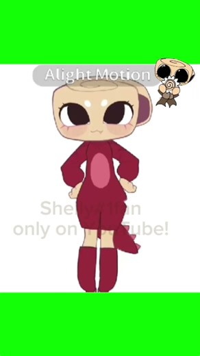 heres the watermark just remove the green screen or crop the watermark @shellyfan25 #shelly