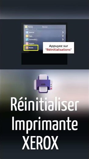 XEROX : Comment réinitialiser votre imprimante en 5 étapes (Résoudre les blocages) #imprimante