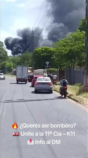 ¿Querés ser bombero voluntario? 🚒🔥 La Undécima Compañía K11 – Fdo. de la Mora te está buscando. 📩 Más info al DM. #k11 #bomberos #firefighter #cbvp💛👩‍🚒🚒 #parati