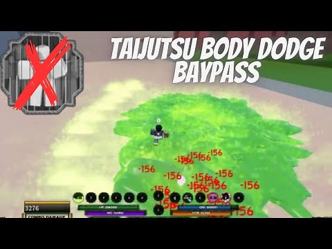 Taijutsu Body Dodge Bypass Move | Shindo Life
