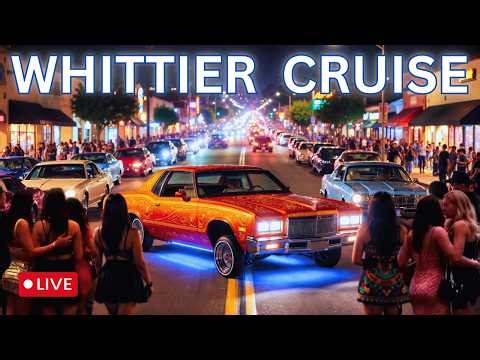 🔴LIVE: Cinco de Mayo Lowrider Cruise Night | East LA Classic Cars on Whittier Blvd | May 3, 2026