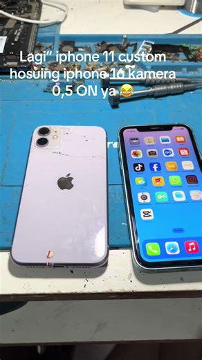 Iphone 11 Custom Housing Upgrade to Iphone 16