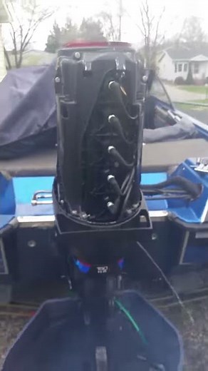Mercury Outboard Inline 6 carburetors adjusted for water test #2