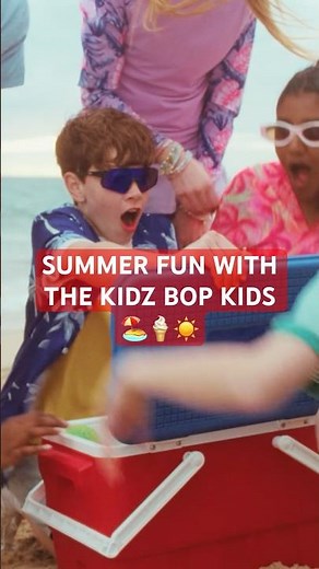 Fun times in the beach with the #kidzbop kids