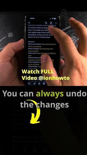 How to Find Replace All on iPhone Notes Part 3