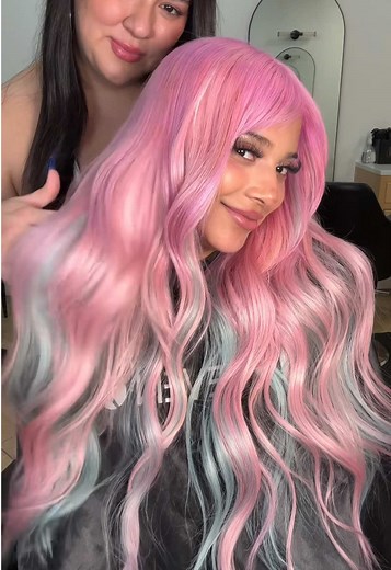 Cotton Candy Hair Transformation: A Dreamy Color Journey