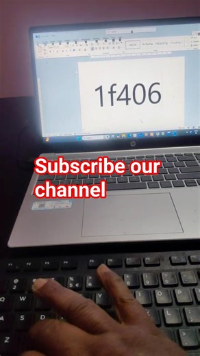 TIGER 🐅 MS Word Symbol shortcut key