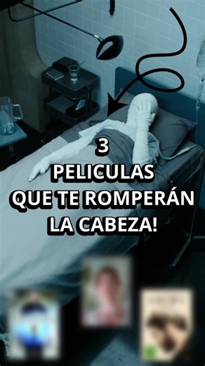 3 peliculas PSICOLOGICAS que te romperán la cabeza