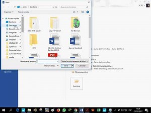 📄 Cómo Abrir un Archivo en Word 🖥️