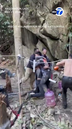 5 villagers missing in flooded Laos cave found alive, rescuers say